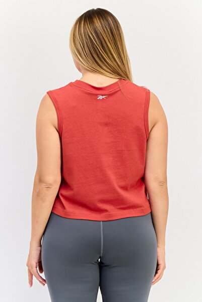 Reebok Women Sportswear Fit Sleeveless Outdoor Tank Top, Red
