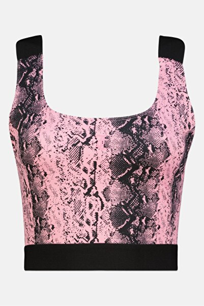 Juicy Couture Women Snake Print Non Padded Bralette, Multicolor