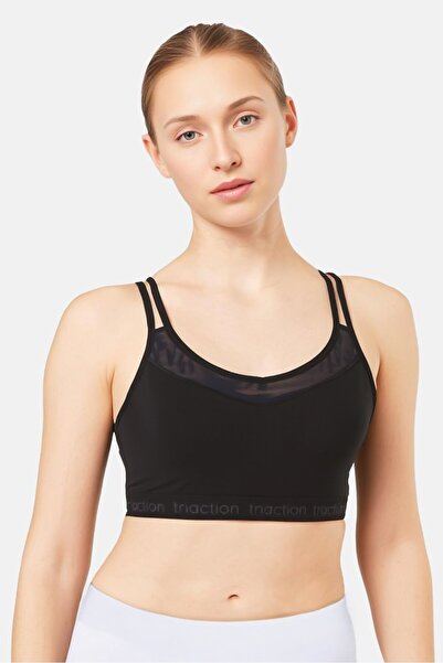 Triumph حمالة صدر نسائية مبطنة مطرزة، لون أسود