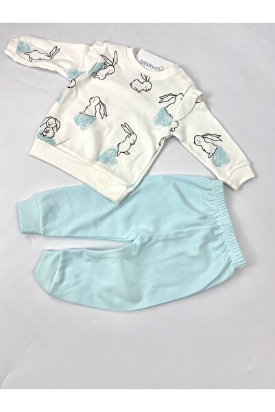 bebekyol Rabbit Printed Baby Set