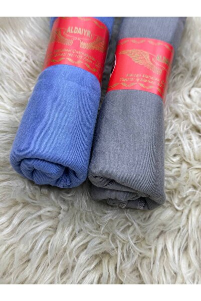 ALDAİR 2 bucăți șal din bumbac pieptănat simplu