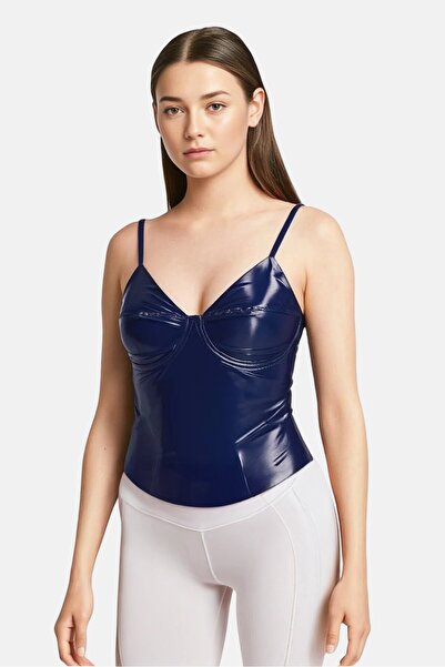 adidas x Ivy Park Women Solid Bodysuit, Navy