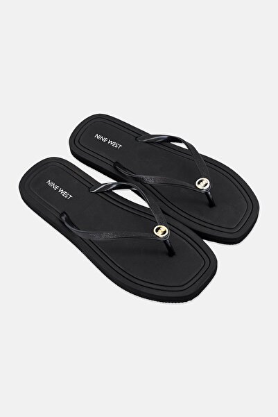 Nine West Women Olara2FX Slip On Slippers, Black