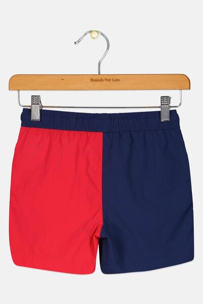Champion Kids Boy Sportswear Fit Color Block, Board Shorts, Multicolor
