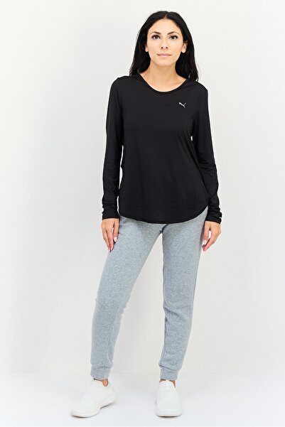 Puma Women Sportswear Fit Long Sleeves Training Top, Black