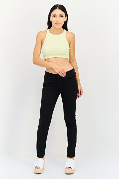 Levi's Women Skinny Fit Solid Stretchable Jeans, Black