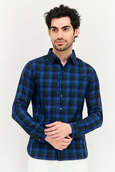 Levi's Men Regular Fit Long Sleeve Checkered Casual Shirt, Multicolor