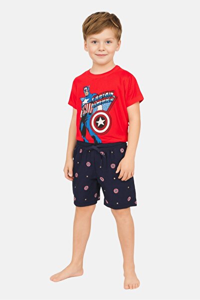 Hamleys طقم بيجامة مارفل للأولاد الصغار، قطعتين، متعدد الألوان