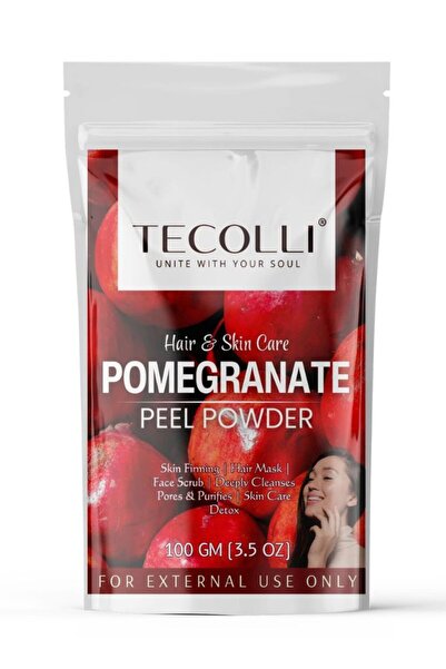 TECOLLI Pomegranate Peel Powder | Skin brightening, anti-aging, Reduces dark ...