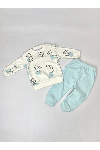 bebekyol Rabbit Printed Baby Set