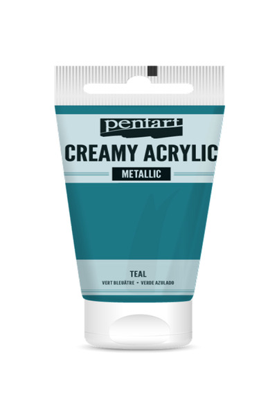 Pentart TEAL ACRYLIC COLOUR METALLIC 60 ML