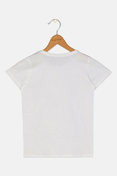 Sinsay x Disney Kids Girl Graphic Print Short Sleeve T-Shirt, Multicolor