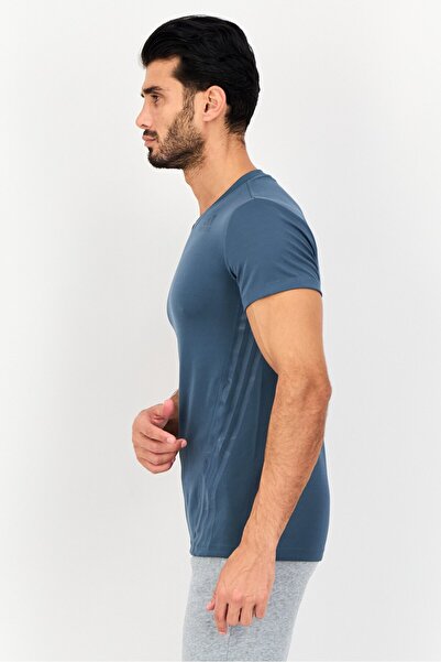 adidas Men Sportswear Fit Short Sleeve Training T-shirt, Blue