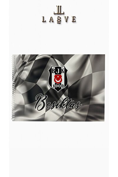 Beşiktaş Premium Licensed Picture Notebook 17*24 New Season 15 Sheets Cardboard Cover