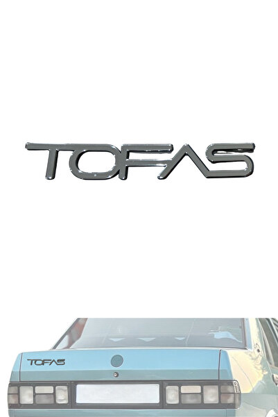 MEFAUTO Tofaş New Generation Chrome Trunk Lettering Emblem