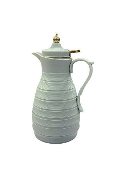 MOSTAFA ترمس قهوة وشاهي سعة 1لتر يحافظ على درجة حرارة تصل الى 12 ساعة