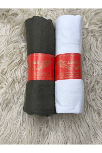 ALDAİR 2 bucăți șal din bumbac pieptănat simplu