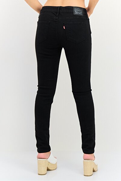 Levi's Women Skinny Fit Solid Stretchable Jeans, Black