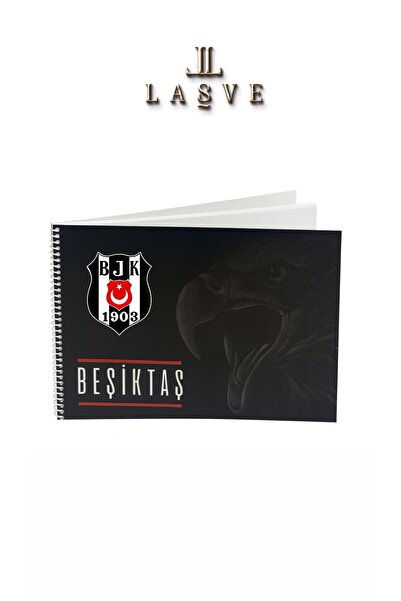 Beşiktaş Premium Licensed Picture Notebook 17*24 New Season 15 Sheets Cardboard Cover