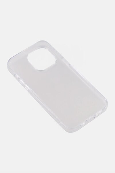 Levelo iPhone 14 Pro Max Lucu Matte Back Case, Transparent