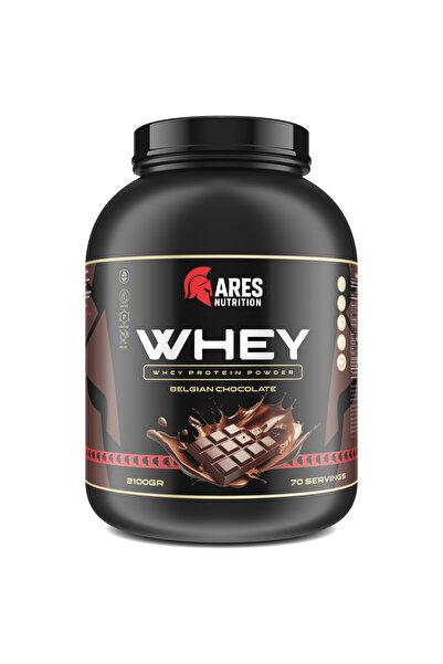 ARES NUTRITION WHEY PROTEİN 2100GR BELÇİKA ÇİKOLATASI 70 SERVİS