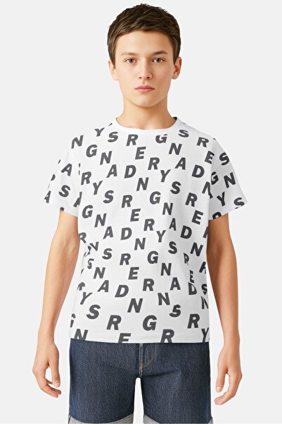 Sinsay Kids Boy Crew Neck Short Sleeves Printed T-shirt, Multicolor