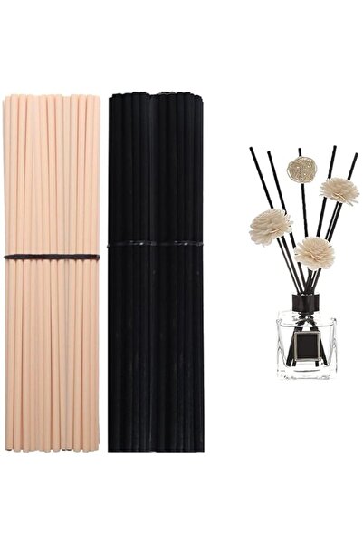 Generic Brand BetterJonny 100Pcs Reed Diffuser Sticks, Wood Rattan-Reed Stick...