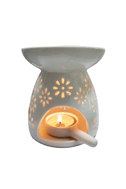 Generic Brand Essential Oil Candle Warmers, Ceramic Tealight Holder ,Aroma Oi...