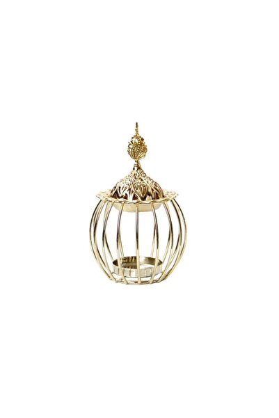 Generic LTGOKPHE Oil Burner for Scented Oil -Delicate Metal Gold Oil Burner Fragrance and Aroma Lamp Essent