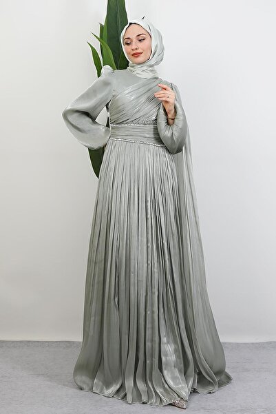 GİYZAMİLA Paris Abiye Mint