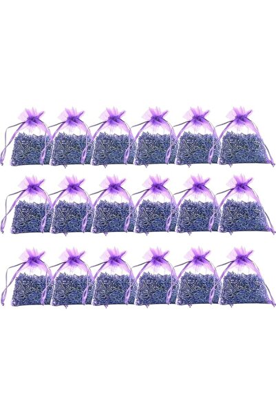 Generic Brand 18 Pieces French Dried Lavender Sachet, Flower Bags Long Lastin...