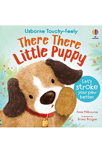 Usborne Интерактивна сензорна книга за деца „Там, там, малко кученце“