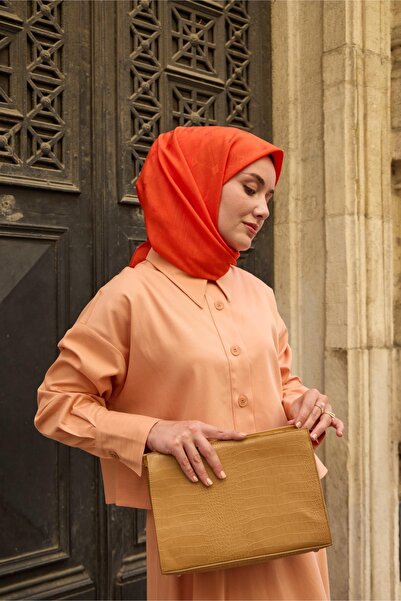 Silk Home Monogram Pamuk İpek Eşarp 130001-11