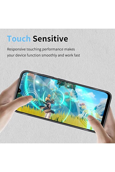 m.tk moveteck Xiaomi Redmi 15C Uyumlu Ekran Koruyucu Kırılmaz Cam 9H Temperli Ekran Camı Şeffaf Passifik