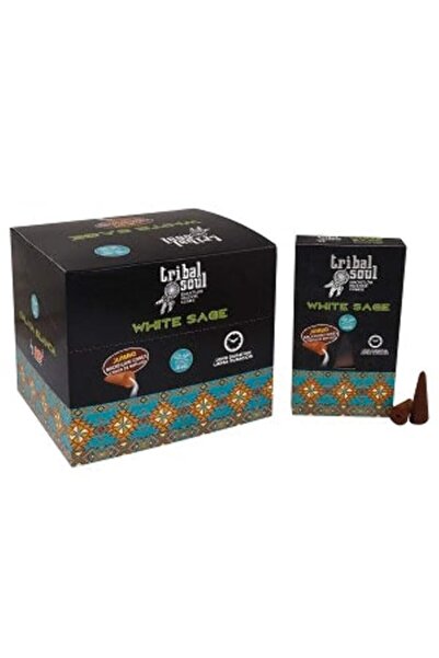 Generic Brand Tribal Soul White Sage Backflow Large Incense Cones
