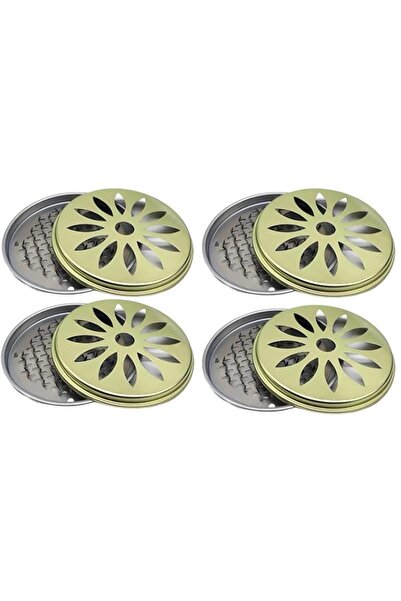 Generic 4 Pcs Mosquito Coil Holder with cover for Indoor,Incense Holder Standing Camping Mosquito Coil Rack