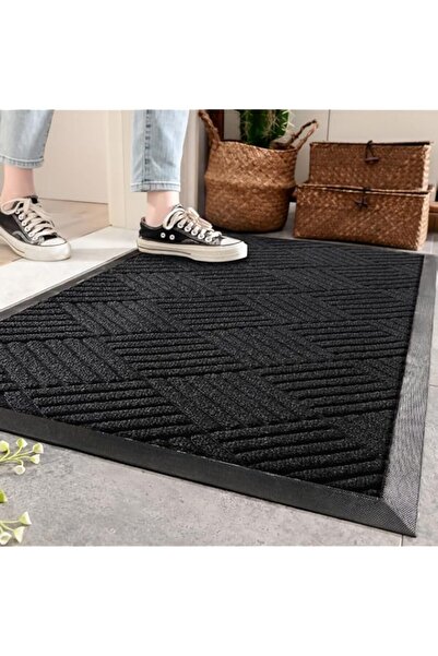 Generic MHYTTFE Front Door Mats Outdoor Non Slip Indoor Door Mat Quick Trap Dirt Easy to Clean Welcome Door