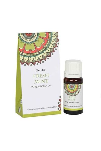 Generic Brand Goloka Fresh Mint Pure Aroma Oil, Cooling and Calming Effect
