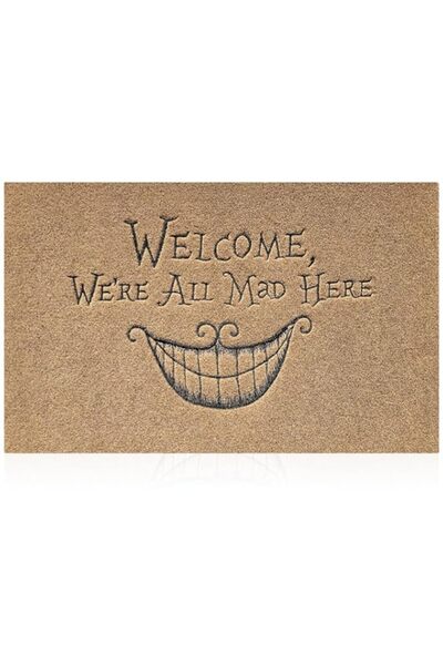 Generic MHYTTFE Brown Door Mats for Home Entrance Outdoor Indoor Funny Mat Easy to Clean Welcome Front Door
