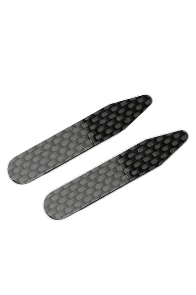 Omark Cotton Siyah Yaka Baleni 5,5 cm