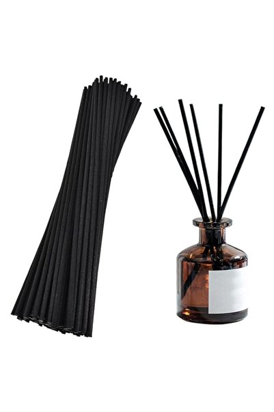 Generic Brand BIGTHREE 100 PCS Reed Diffuser Sticks, 30cm Black Diffuser Reed...