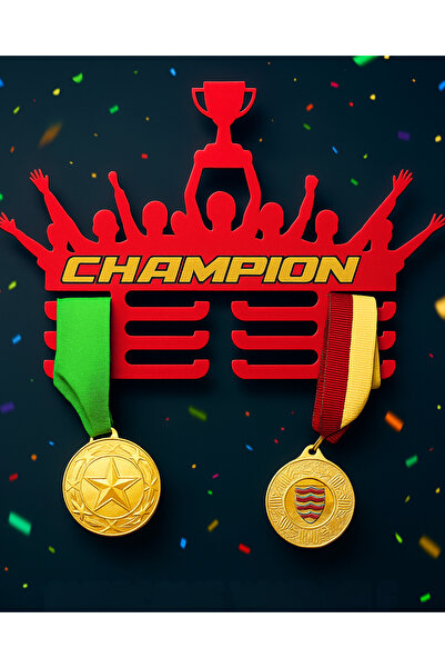 Cosmic Star Çocuk Madalya Askısı 12'li – Kişiye Özel Spor Madalya Düzenleyici Dekoratif Duvar Askısı (3D Baskı)