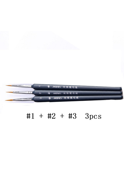 Choice مجموعة فرش الرسم المصغرة المكونة من 3 قطع من فرش الرسم الرقمية المصنوع...