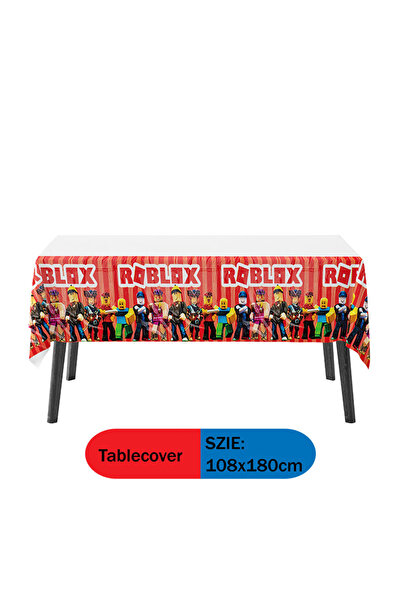 Choice7 مفرش طاولة واحد، مزين بأكواب وأطباق ورقية لحفلات أعياد الميلاد بطابع ...