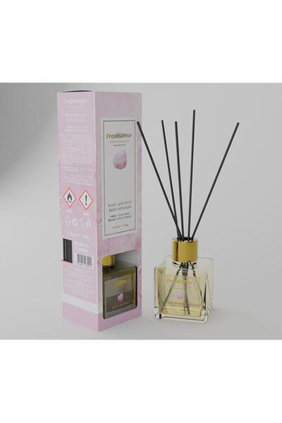 Generic Brand ROSE QUARTZ Reed Diffuser 110ml – Air Freshener | FRESH SENSE |...