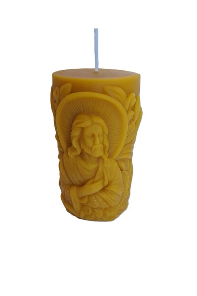 OEM Candle with the Face of the Savior