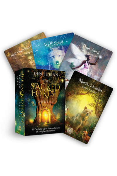Hay House The Sacred Forest Oracle: 52 Cards to Open Energy Portals of a Higher Dimension
