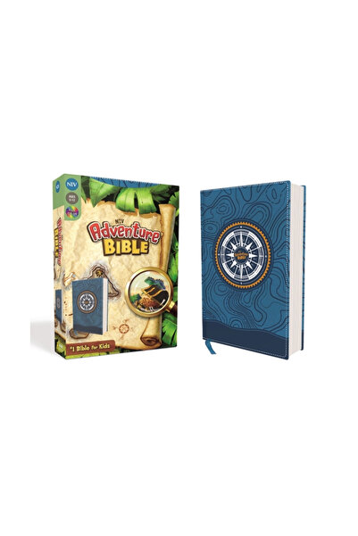 Zondervan Niv, Adventure Bible, Leathersoft, Blue, Full Color
