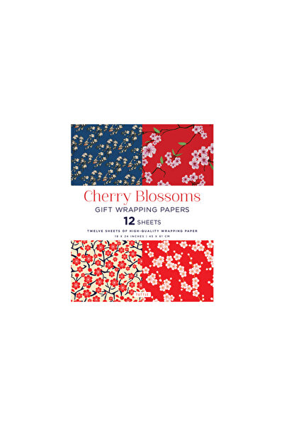 Tuttle Pub Cherry Blossoms Gift Wrapping Papers: 12 Sheets of High-Quality 18...