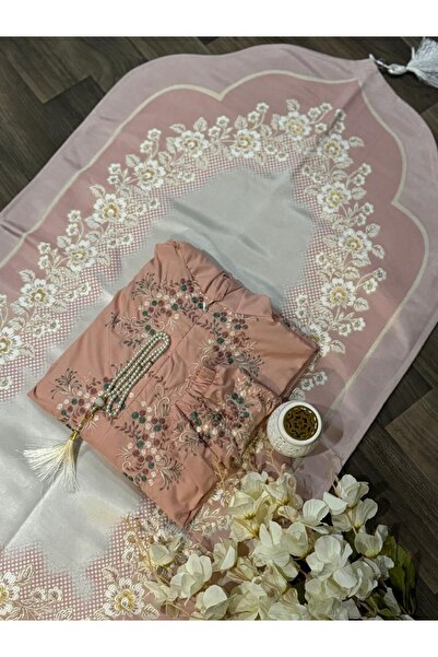 MAYAR طقم سجادة صلاة نسائية مع ثوب صلاة